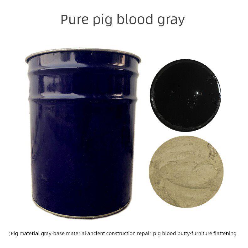 猪血灰腻子膏家具修补古建底料古玩填充木器防潮水性料灰展柜批灰