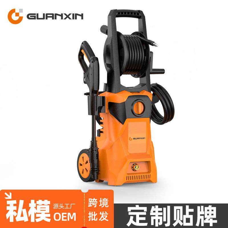 高压洗车机跨境立式超高压家用便携多功能洗车自动强力清洗机