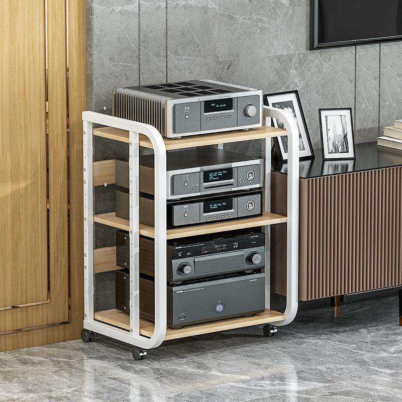 功放机打印机电脑主机胆机多层可调节HiFi器材移动音响影音架子柜