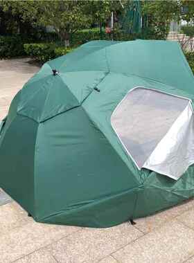 3米便携式滩帐篷伞多能篷露营球队篷型大钓鱼伞沙功YX-047遮阳伞
