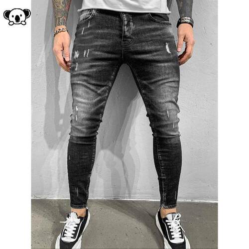 N 96189 Men Business Casual Denim Jeans街牛仔裤