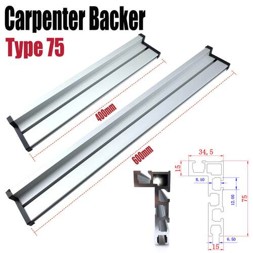 75型木工靠山挡片滑条木工辅具滑条通用推把木工工具
