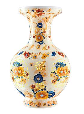 插花陶瓷景德镇瓷器仿古青花瓷花家居客厅装饰工艺品博古架摆件