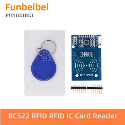 Mfrc-522 Rc522 Rfid射频Ic卡传感器模块随附S50覆旦卡，钥匙炼