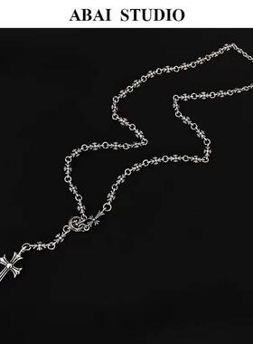 Cross necklace men cross set chain 十字架项链男十字架套链