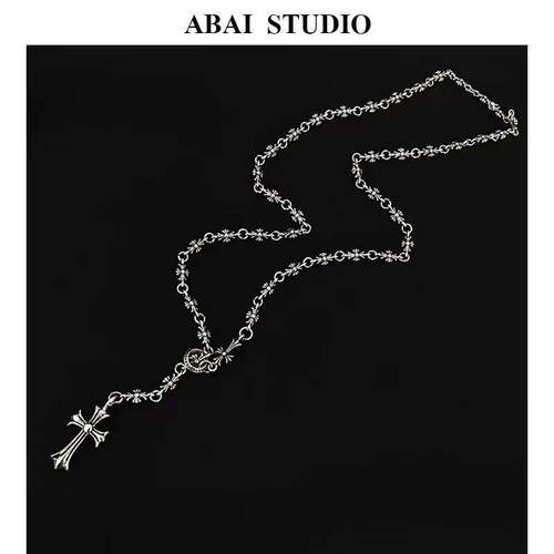 Cross necklace men cross set chain 十字架项链男十字架套链