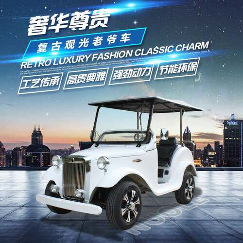 景区游览代步四轮电动观光车酒店接待售楼处看房车