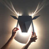 圣诞节欧美万圣节节日壁灯节日氛围挂壁灯动物卡通金属灯