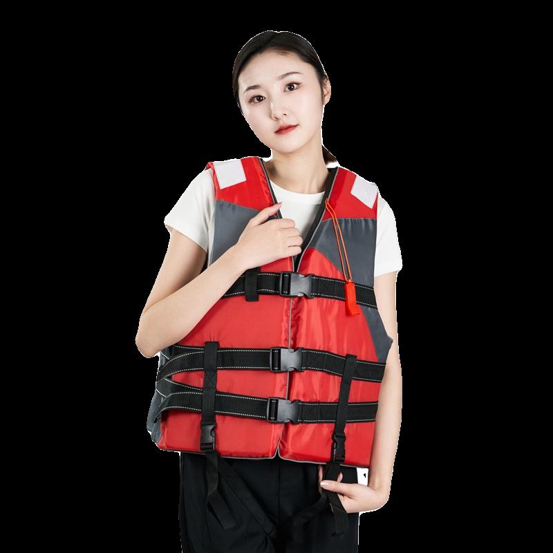 防汛应急救生衣专业大浮力船用钓鱼专用便携式背心成人衣儿童车载