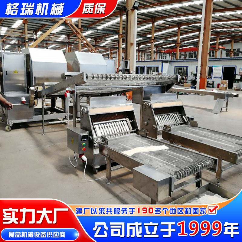 新型 香煎薄春卷皮机 京酱肉丝卷饼机 圆形薄脆饼成型烫饼机