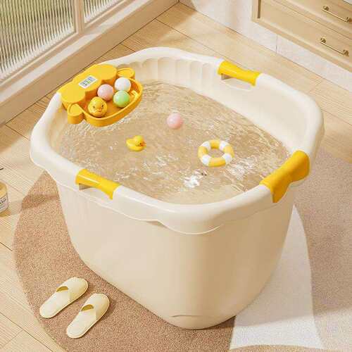 Children's Bath Tub Baby Soaking Tub Infant Seating Bath Tub