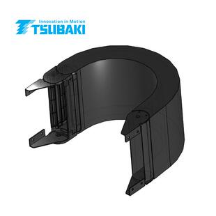 TSUBAKI椿本TKC85H68W300R250支杆内外周侧开闭类型电缆拖链