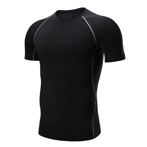 Men'S Short Sleeve Compression T-Shirt Base Layer Undershirt