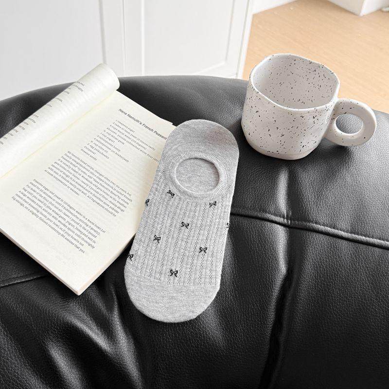 女士蝴蝶结袜子可爱船袜浅口季薄款防滑不掉跟硅胶隐形隐形透气,女士内衣/男士内衣/家居服,船袜,淘宝优惠券,粉丝福利购,淘宝优惠卷