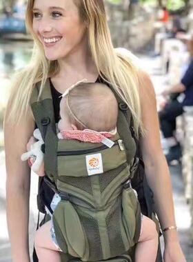 Omni 婴儿抱婴袋多功能透气breeze 腰凳可前抱式宝宝抱抱托 托坐