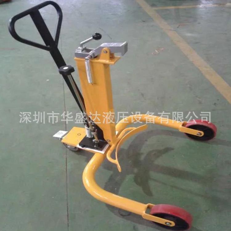 供应250KG油桶搬运车液压多功能手推油桶车