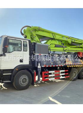 供应臂架式38米搅拌天泵 38米混凝土泵车 建筑工程臂架天泵