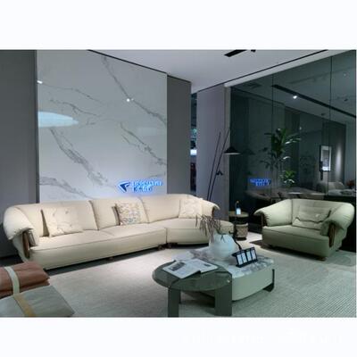 北欧简约现代大小户型客厅单位转角组合贵妃布艺沙发别墅家具