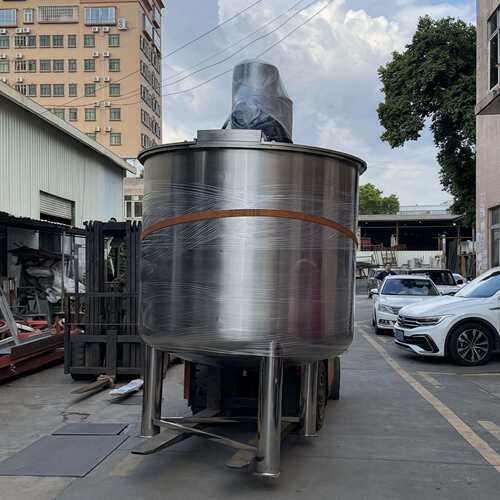 洗洁精搅拌机300L搅拌釜真空搅拌机AB胶脱泡分散机冷却搅拌罐