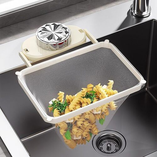 Suction Cup Kitchen Sink Strainer Basket Disposable Food Was