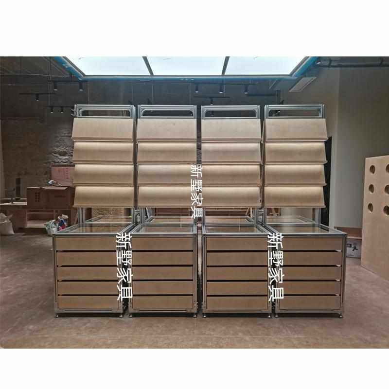 桦木板置物架落地多层收纳储物柜子办公室靠墙展示架陈列架陈列柜,商业/办公家具,置物架/陈列架/储物架/展示架,淘宝优惠券,粉丝福利购,淘宝优惠卷