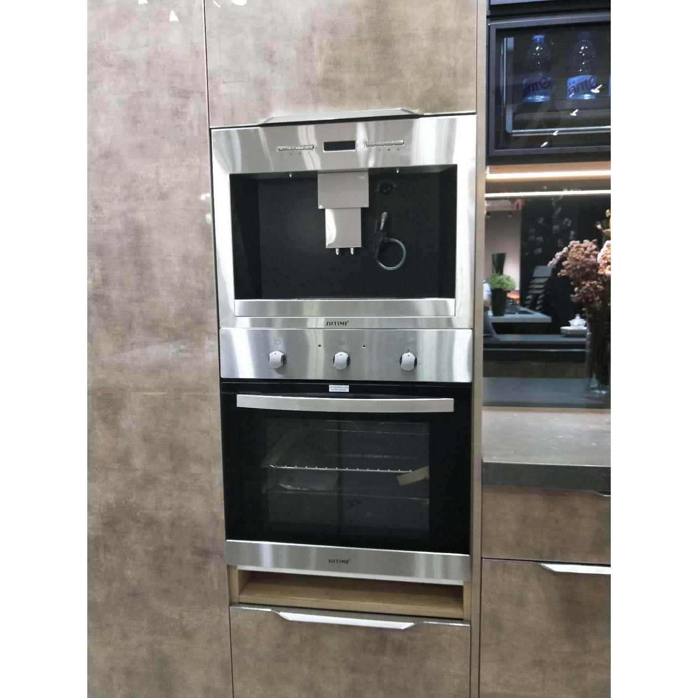 外销电商西太家用电器嵌入式烤箱不锈钢玻璃材质实用