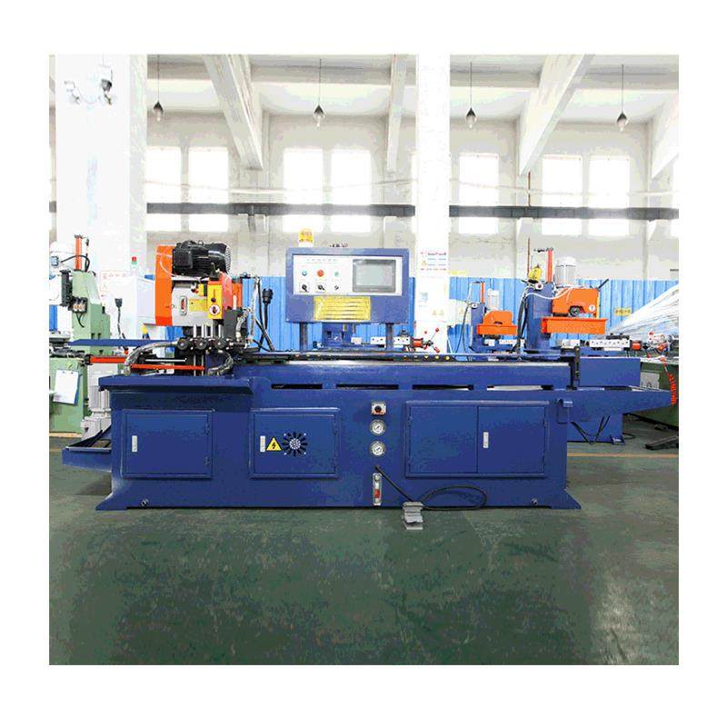【横全切切管4机】自动50切管机 厚壁实心棒料速伺服重型切高管机