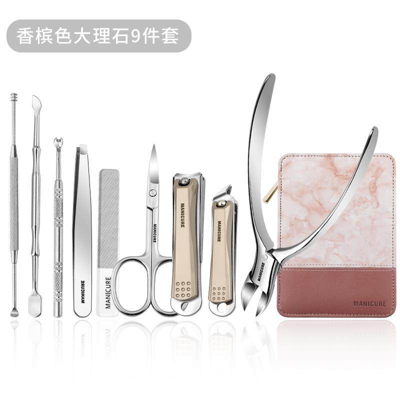 高档PL甲YS指刀套组指甲剪修脚用不锈钢修刀指甲工具全套甲沟家钳