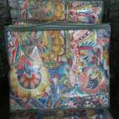 夹密道盖床床棉布水洗盖被处理盖缝床高温棉绗外贸水洗烘干三件套