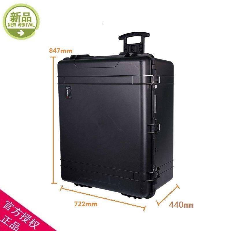 安保得PP-15大号安全防护箱拉杆工具箱防水设备箱仪表仪器箱带轮