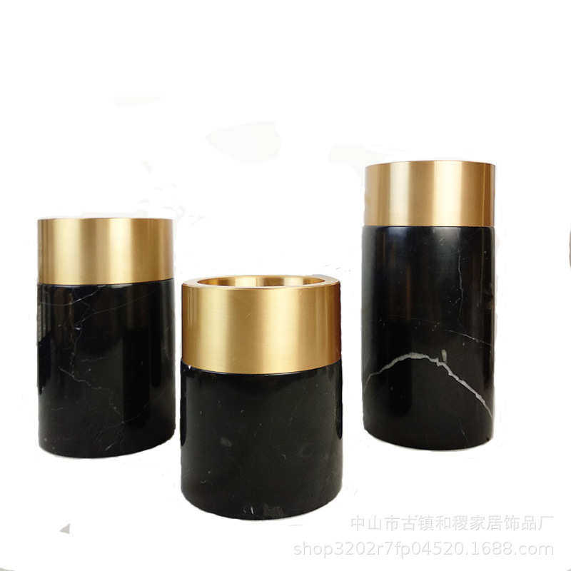 家居现代器石花装饰品软黑色简约大理花插花瓶桌面摆件样板房,家居饰品,花瓶,淘宝优惠券,粉丝福利购,淘宝优惠卷