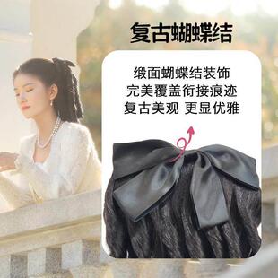 金粉世家白秀珠同款旗袍假发女民国复古名媛卷发罗马卷公主卷马尾