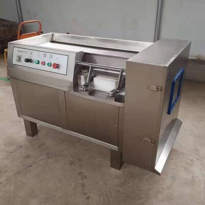 全自切鸡块机 火锅店动鱼肉切片机 不锈钢变鸭切FRY频丁机