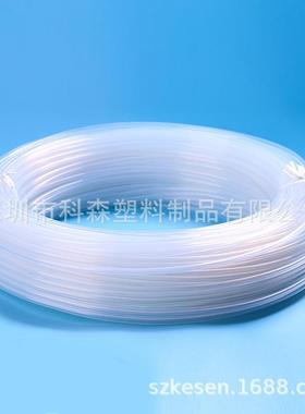 厂家生产铁氟龙管FE管耐高温耐蚀P耐腐酸CEU碱四6氟管透明F4管现