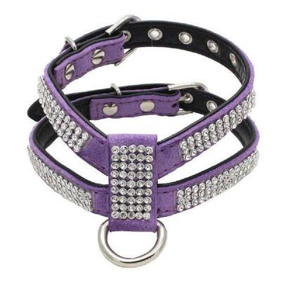 Pet Strap Double-layer Strong Aging Resistance Light Purple