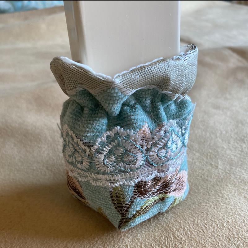欧式餐椅脚套脚垫保护套椅子凳子桌椅布艺加厚静音防滑防尘套定制