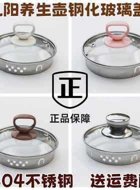 通用养生壶盖子配件单卖DGD1506BQ不锈钢化玻璃盖防烫K15-D65S盖