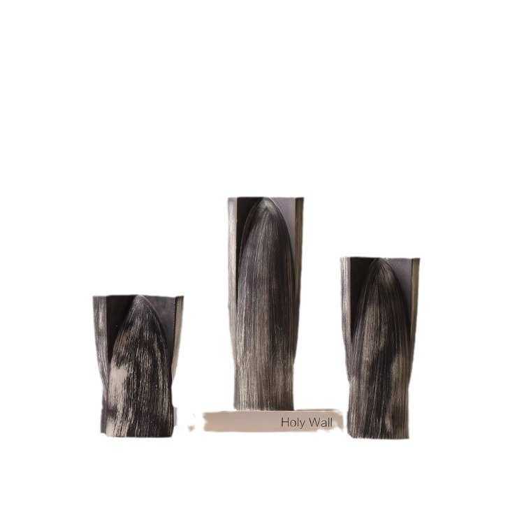 批发日式风花瓶装饰侘寂创意 装置旧艺术电视柜做客厅玄关摆件