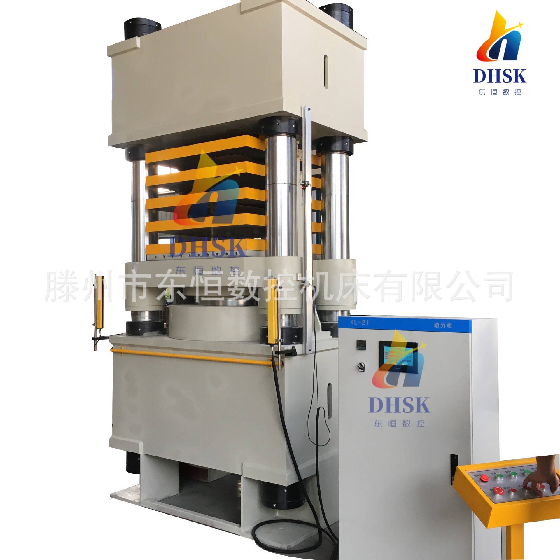 石墨烯散热片成型机1000吨t大型液压机多工位油压机全自动PLC
