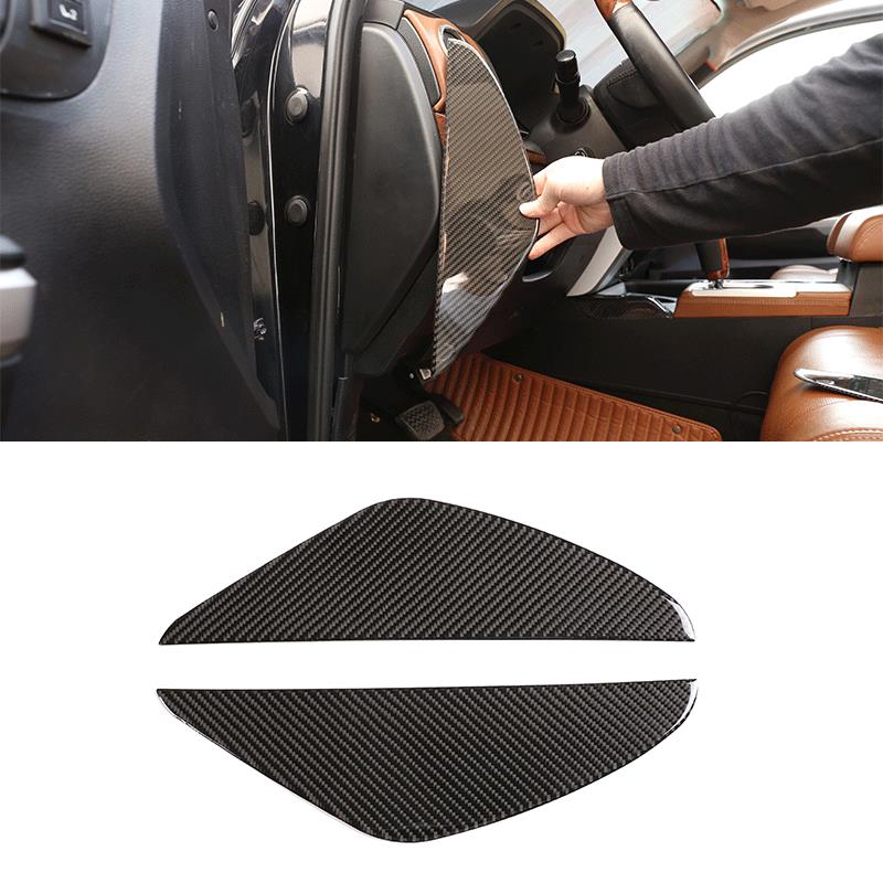 深圳欧创适用于14-18款丰田坦途车门防撞缓冲垫真碳纤（软）2件