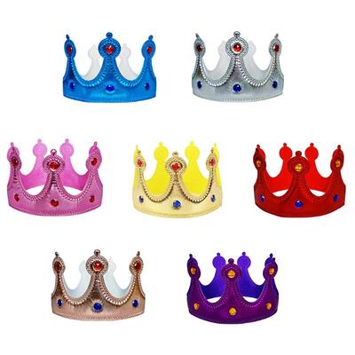 Eye-catching Party Crown Hats Birthday Head-Wear Toy for Kid