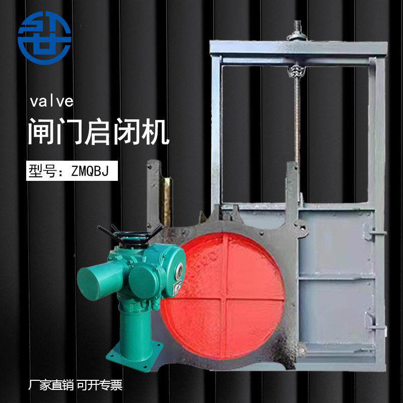 启闭机闸门一体式手摇电动铸铁钢制不锈钢螺杆式河道水利水闸拍门