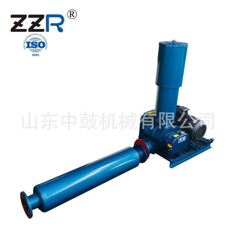 罗茨风机价格ZZR80污水曝气水产养殖增氧机7.5wＭ
