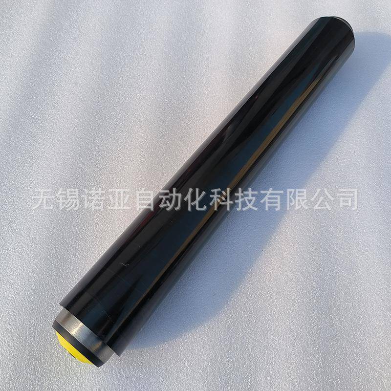 包胶滚滚花流开槽聚氨酯滚595筒送带无动力托筒辊输水线