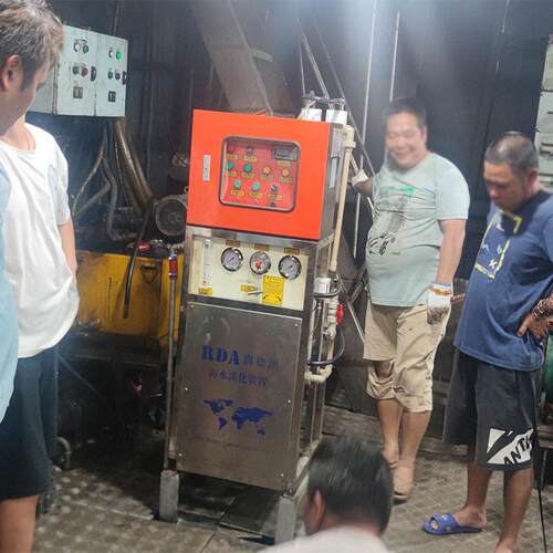 厂家3吨每天船用海水机海水脱盐简易淡化设备苦咸水净化过滤装置