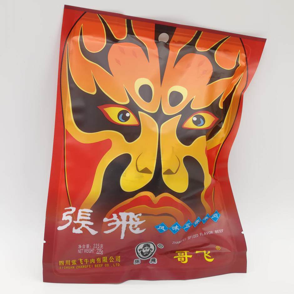 包邮四川特产张飞牛肉225g*2袋成都卤牛肉熟食风味五香原味牛肉干