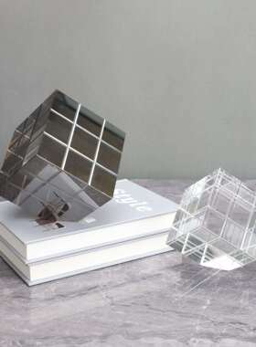 新中切角水晶间KFA样卧板工艺品式室客厅餐厅书房电视柜桌面饰品