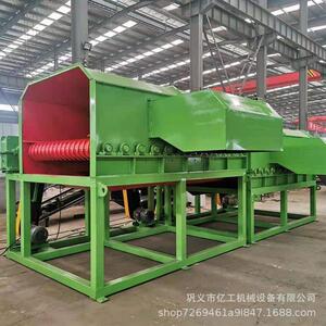 移动式蝶形滚轴筛河道泥石土石分离机多级联动滚轴式直线震动筛机