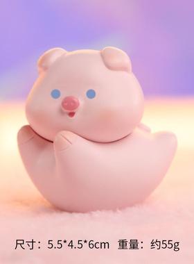 可爱不倒翁摆件桌面办公室情绪稳定治愈小摆件工位解压生日礼物女