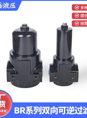 BR系列双向可逆过滤器不锈钢液压管路油滤芯过滤器工业器械除杂
